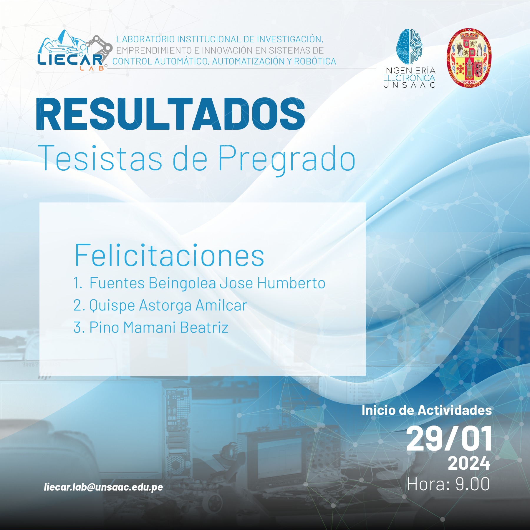 Resultados Tesistas
